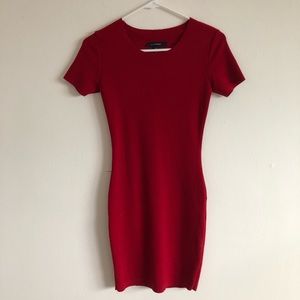 FINAL PRICE! Short sleeve midi bodycon dress